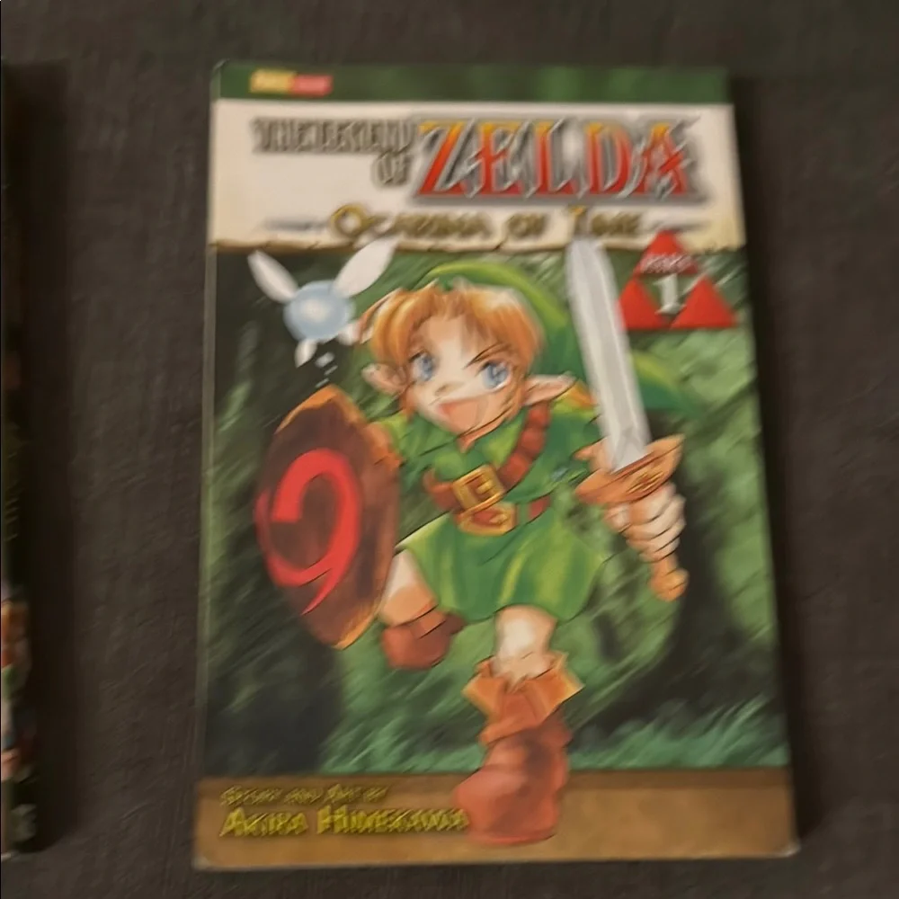 Legend of Zelda Manga Set Ocarina of time part 1 & 2